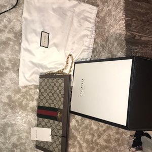Authentic Ophidia GG medium shoulder bag